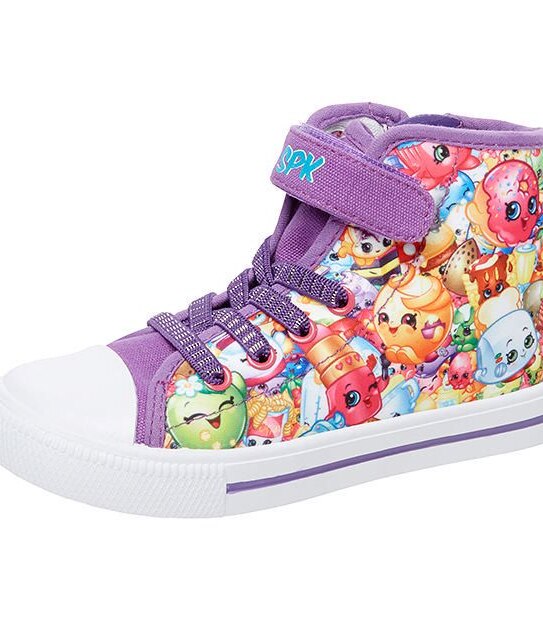 Shopkins Junior Printed High Top Shoes