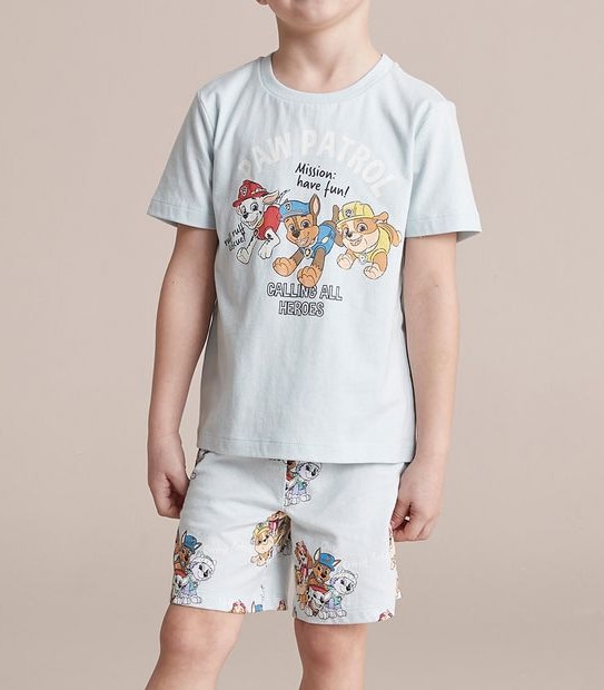 Kids Family Matching Paw Patrol Cotton Pyjama Set