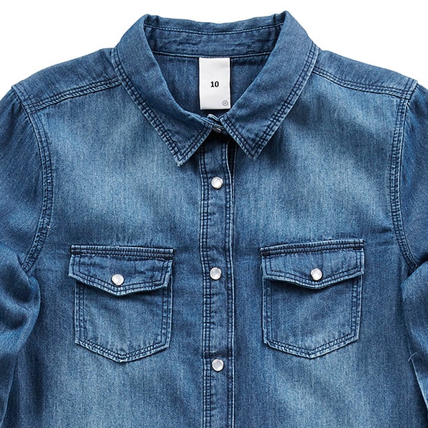 Long Sleeve Denim Shirt Target Australia