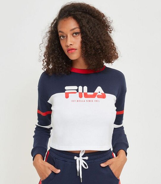 Fila Crop Sweat Top