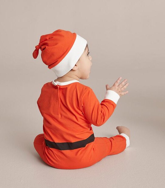 2 Piece Baby Organic Cotton Christmas Set