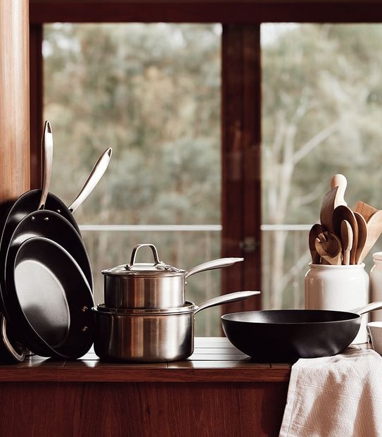 Stainless Steel Tri-Ply Saucepan - 20cm