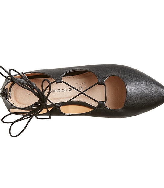 Tiffy Lace-Up Flats