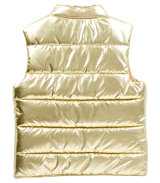 MOOKS Metallic Puffer Vest