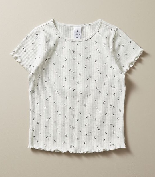 Ribbed T-shirt