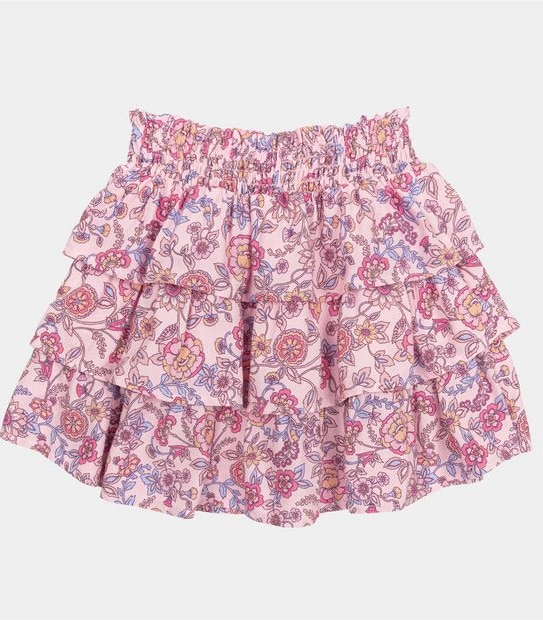 Piping Hot Floral Skirt
