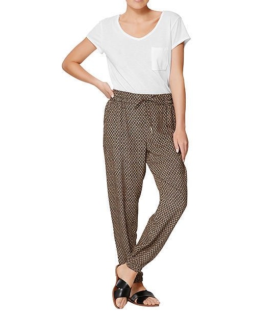 Drawstring Soft Jogger Pants
