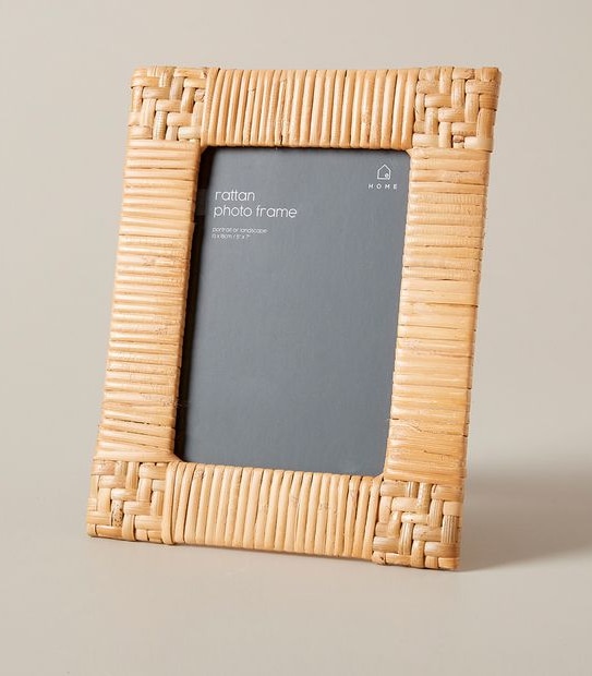 Rattan Photo Frame - 5" x 7"