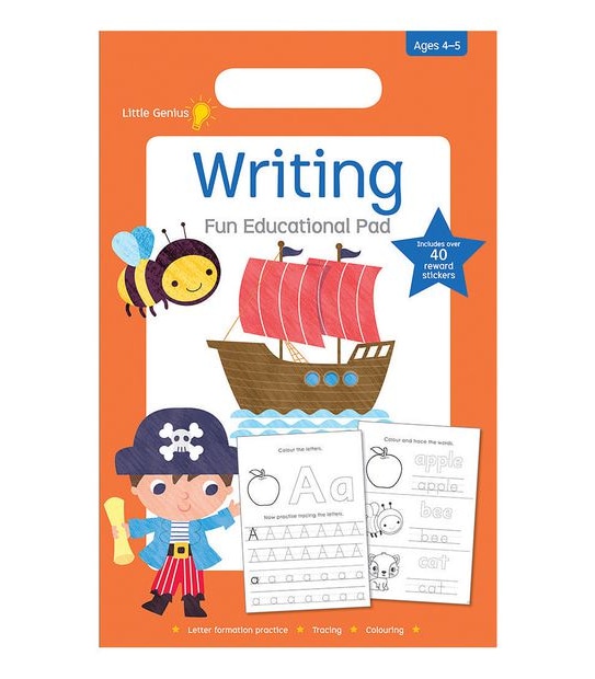 Little Genius Small Pad Writing: Fun Educational Pad