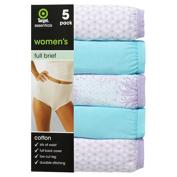 5 Pack Of Oriental Print Full Briefs 5 Pack Of Oriental Print Full Briefs