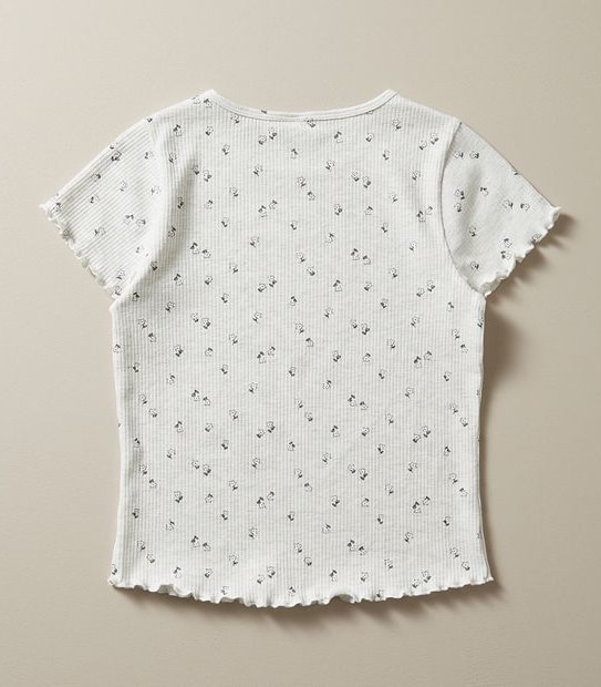 Ribbed T-shirt