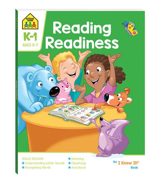 School Zone Reading Readiness An I Know It Book (2019 Ed)