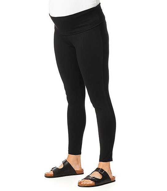 Maternity Full Length Leggings - Black