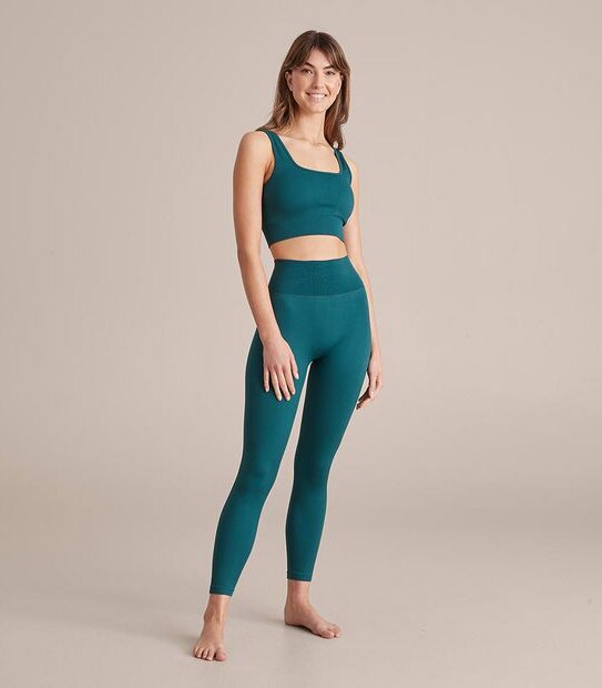Active Seamfree Ribbed 7/8 Length Tights