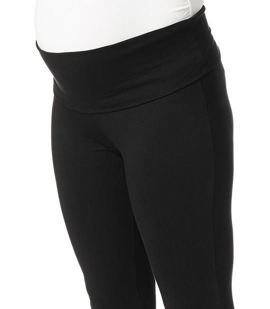 Maternity Full Length Leggings - Black