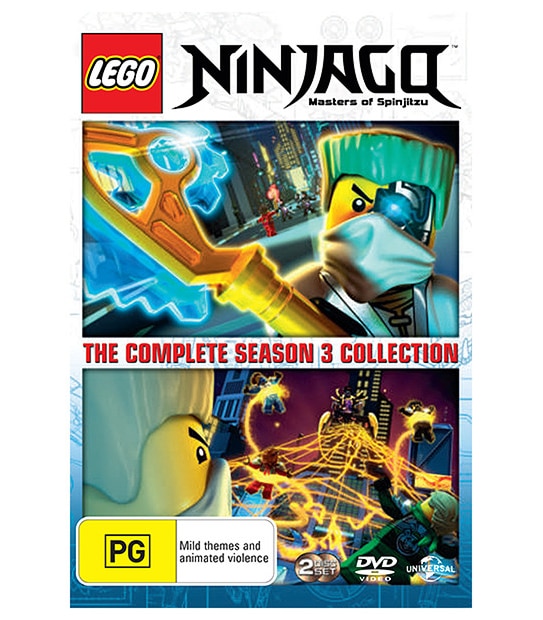 LEGO Ninjago: Masters of Spinjitsu The Complete Season 3 Collection - DVD