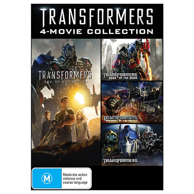 Transformers 4 Pack - DVD Transformers 4 Pack - DVD
