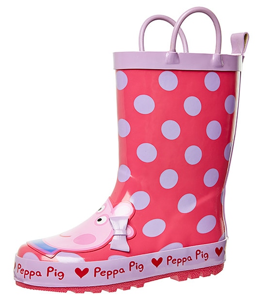 Peppa Pig Junior Polka Dot Gumboots