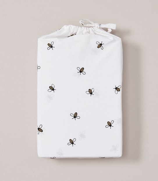 bub. Organic Cotton Fitted Cot Sheet