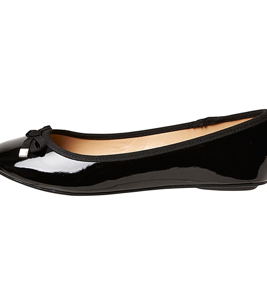 Fiesta Senior Patent Ballet Flats