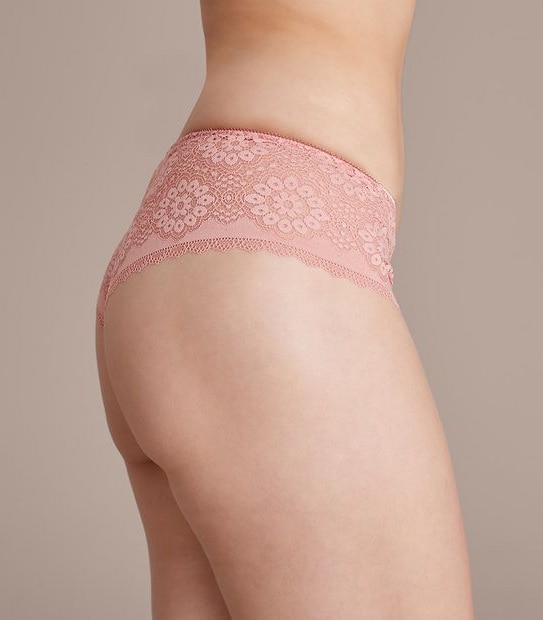 Lily Loves Demi Lace Cheeky Boyleg Briefs; Style: X22067