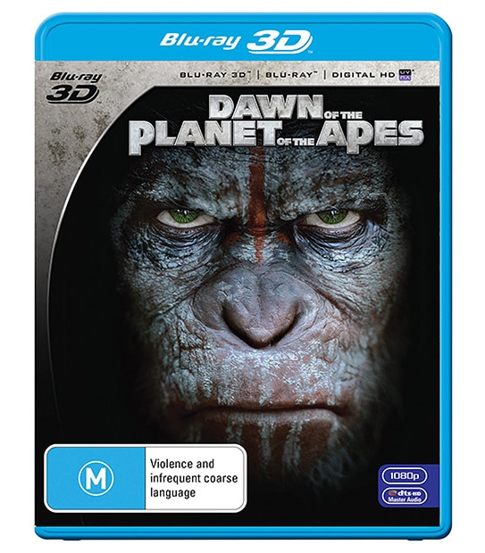 Dawn Of The Planet Of The Apes - 3D Blu-Ray