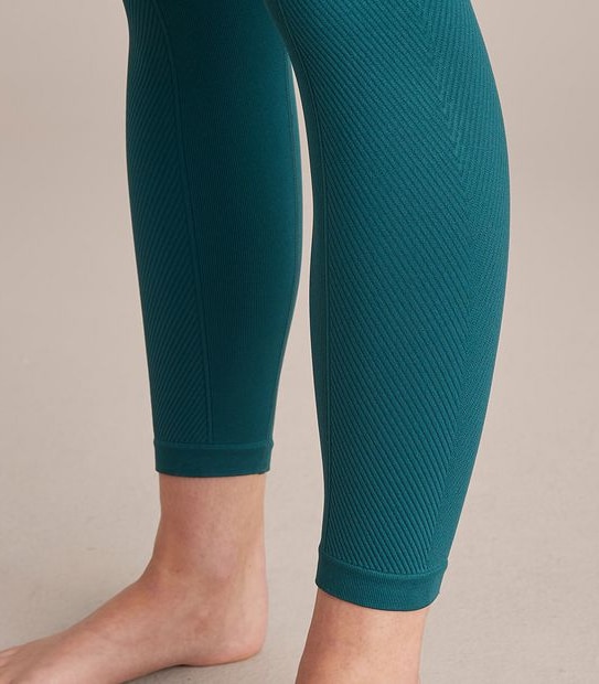 Active Seamfree Ribbed 7/8 Length Tights