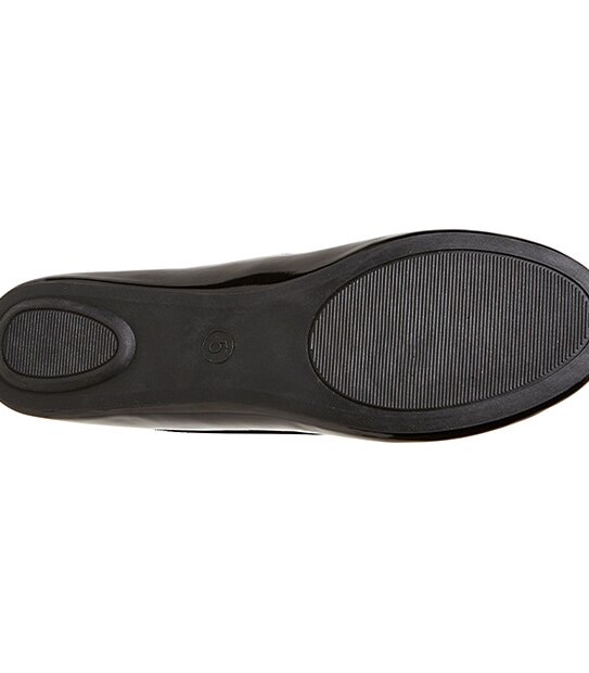 Fiesta Senior Patent Ballet Flats