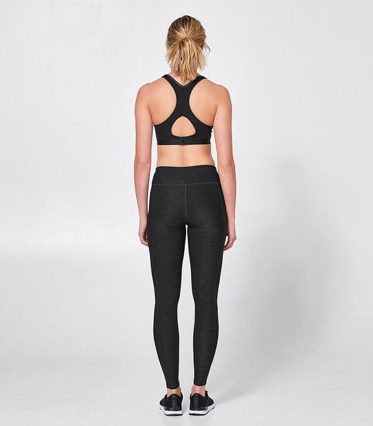 Active Full Length Core Tights - Khaki Marle
