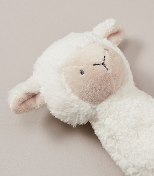 Bub. Plush Rattle Sheep