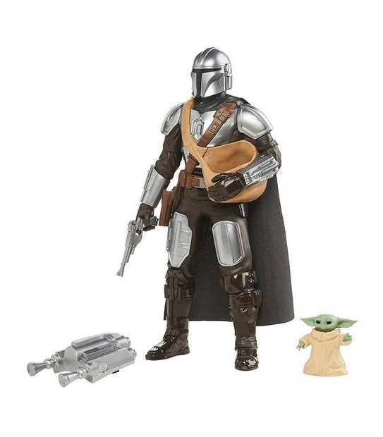 Star Wars Galactic Action The Mandalorian & Grogu Interactive Electronic Figures
