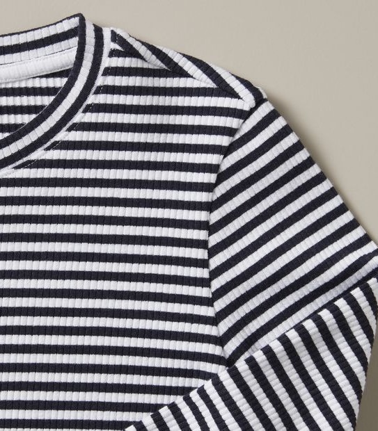 Rib Long Sleeve Top