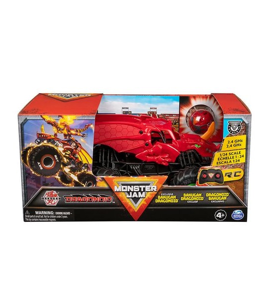 Monster Jam RC 1:24 Scale Bakugan Dragonoid