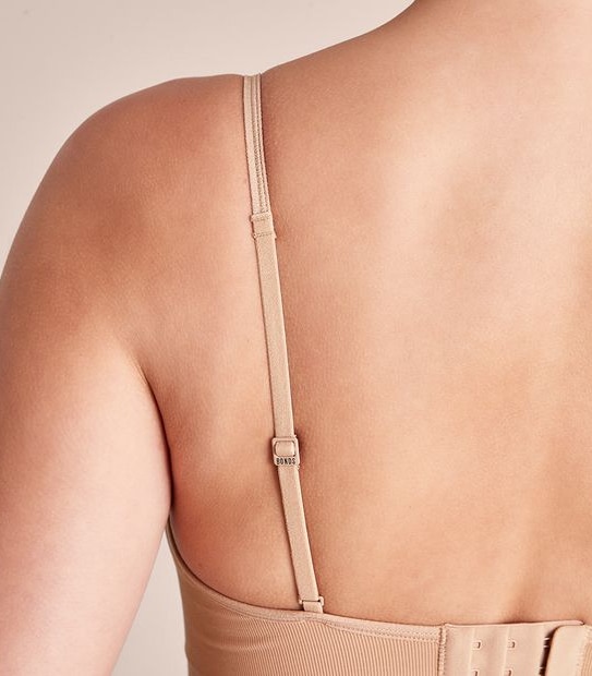 Bonds Bases Bralette Crop Top; Style: WT96T - Blush Latte