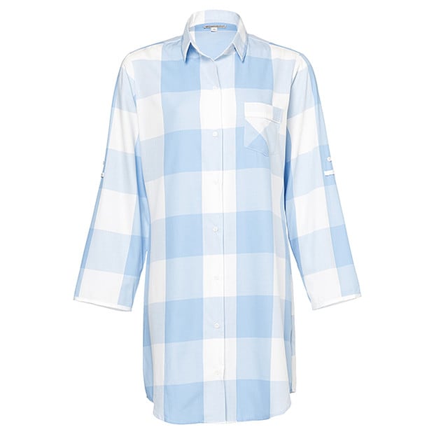 Chambray Check Night Shirt Chambray Check Night Shirt