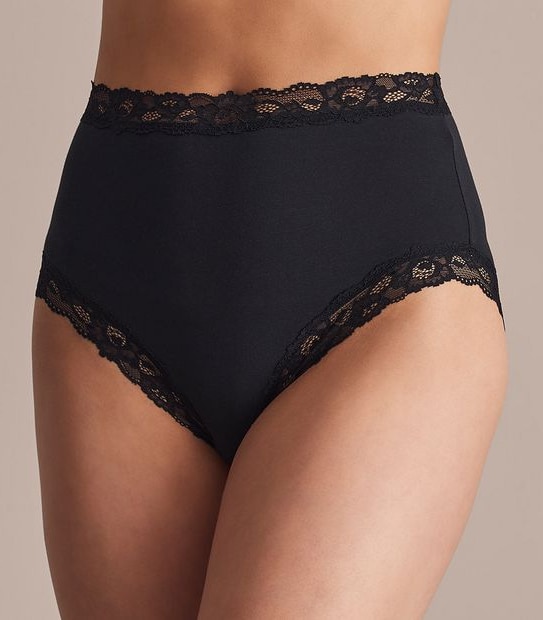 Modal and Lace Full Briefs