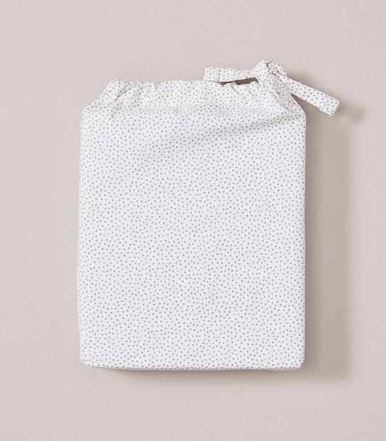 bub. Organic Cotton Fitted Bassinet Sheet