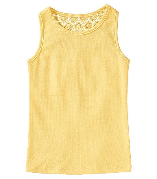 Girls' Lace Back Singlet Top