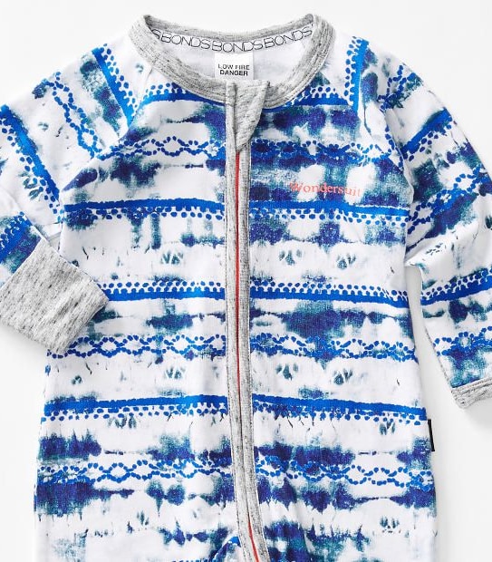 Bonds Baby Print Zip Wondersuit