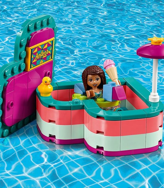 LEGO&reg; Friends Andrea's Summer Heart Box 41384
