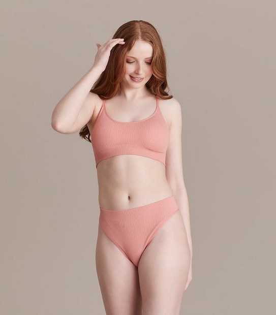 Lily Loves Ribbed Strappy Crop Top; Style: LBR98832
