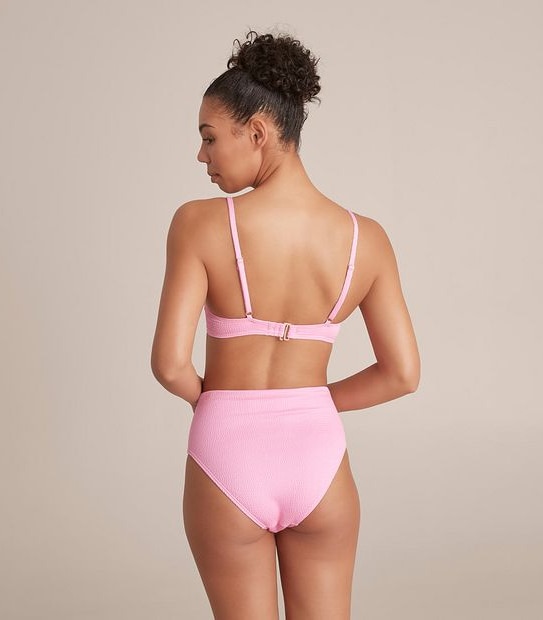 Lily Loves Textured Shell Bikini Top