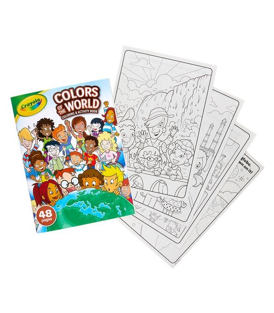 Crayola Colours of the World Colouring Book