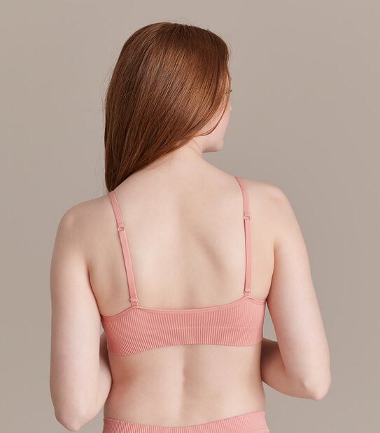 Lily Loves Ribbed Strappy Crop Top; Style: LBR98832