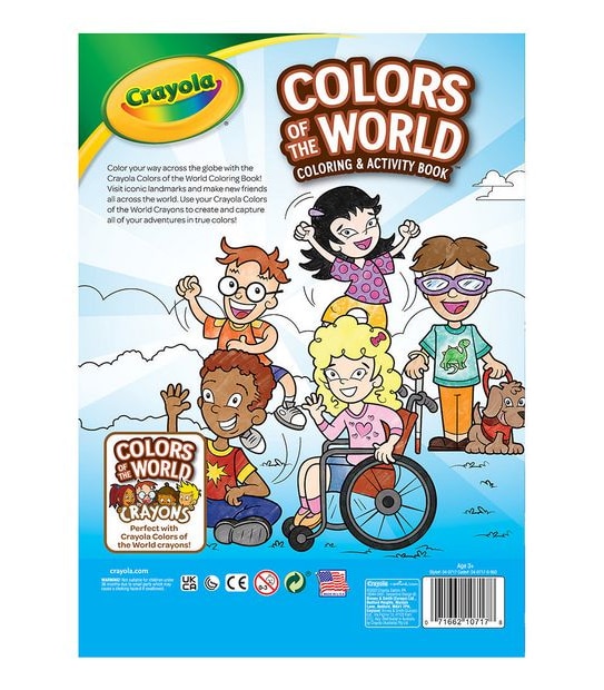 Crayola Colours of the World Colouring Book