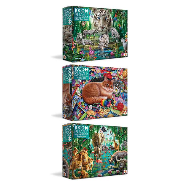 It's JustWild Animals 1000 Piece Jigsaw Puzzle