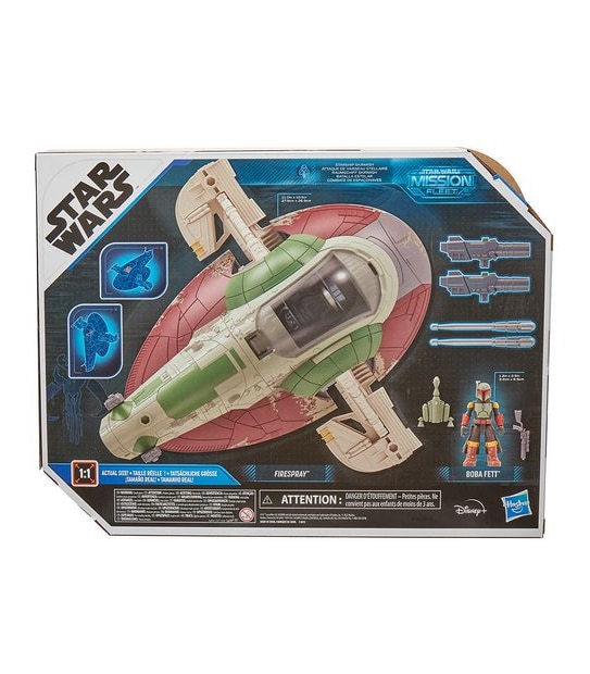 Star Wars Mission Fleet Boba Fett and Starship