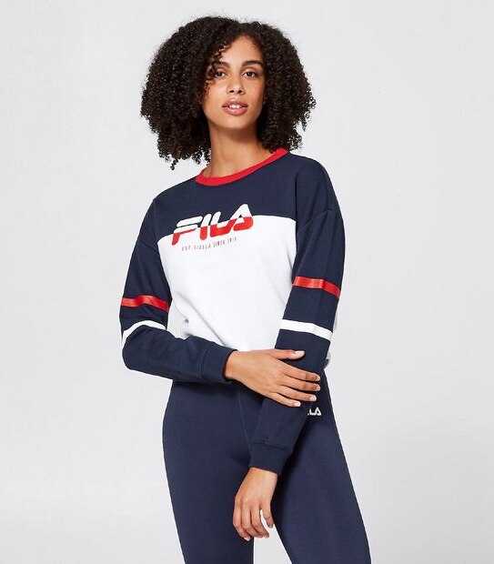 Fila Crop Sweat Top