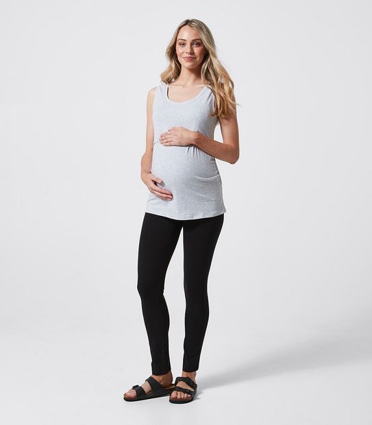 Maternity Organic Cotton Nursing Tank 