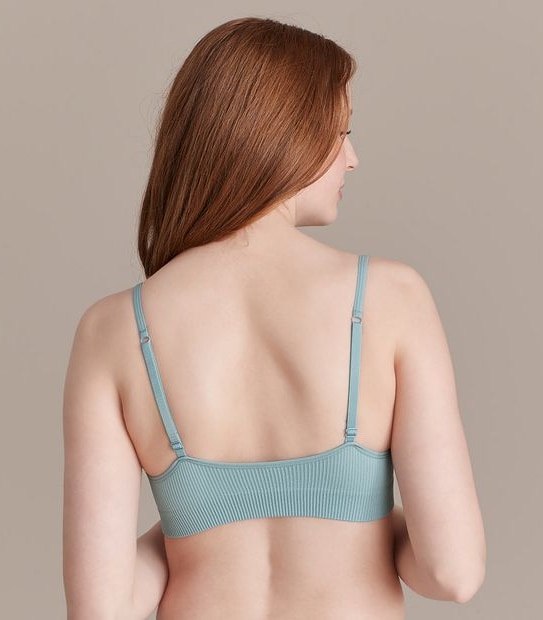 Lily Loves Ribbed Strappy Crop Top